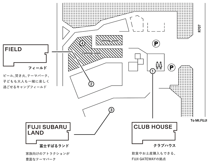 FUJI GATEWAY MAP